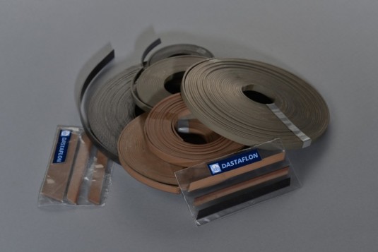 PTFE VBr and VGr guide strips for pneumatic and hydraulic systems